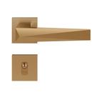 Fechadura Beethoven Red Gold Escovado Banheiro