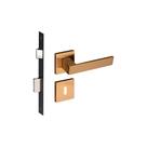 Fechadura Beethoven Red Gold Escovado Interna Dourado/Ouro Fechadura Beethoven Red Gold Escovado Interna Dourado/Ouro