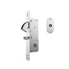 Fechadura Bico de Papagaio Correr Estreita Inox Stam