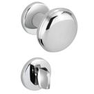 Fechadura BOUCLE 55mm Banheiro Cromada Zamack Imab Conjunto 28117 Fechadura BOUCLE 55mm Banheiro Cromada Zamack Imab Conjunto 28117