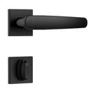 Fechadura classic 3100 ros. quadrada wc black