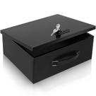Fechadura com chave de combinação dupla de metal portátil Safe Box Dalmbox Fechadura com chave de combinação dupla de metal portátil Safe Box Dalmbox