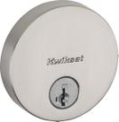Fechadura com chave de níquel acetinado Deadbolt Kwikset 92580-016 50 cm