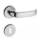 Fechadura Concept Interna 40mm Roseta Redonda Cromada RR1 413-40CI CR Pado