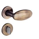 Fechadura Cosmus Banheiro 55mm Antique Zamack Imab Conjunto Fechadura Cosmus Banheiro 55mm Antique Zamack Imab Conjunto