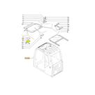 Fechadura de Aço da Cabine - CASE YN02C03810F1