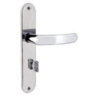 Fechadura de Aço Inox Polido Premium /71 para Banheiro - 71981 - ALIANÇA Fechadura de Aço Inox Polido Premium /71 para Banheiro - 71981 - ALIANÇA