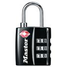 Fechadura de bagagem Master Lock aprovada pela TSA 4680DBLK preta