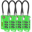 Fechadura de Bagagem TSA Reconfigurável Cable Forge (Verde)
