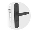 Fechadura De Banheiro Ipanema Preto Esp27 Soprano