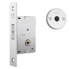 Fechadura de Correr STAM 1008 Tetra Chave Simples Cromada Broca 30mm Esp. Inox 109291