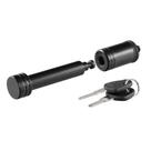 Fechadura de engate de reboque CURT 23518 preta de 16 mm, pino de 5 cm de comprimento Fechadura de engate de reboque CURT 23518 preta de 16 mm, pino de 5 cm de comprimento