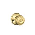 Fechadura de entrada com chave SCHLAGE F51A GEO 605 Botão georgiano