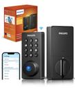 Fechadura de entrada sem chave Smart Lock Philips WiFi com impressão digital