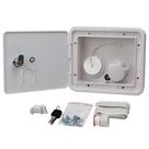 Fechadura de escotilha de prato Gravity Water Inlet Fill para trailer de RV