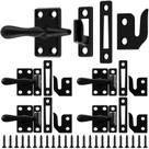 Fechadura de janela Hicarer Casement Window Lock Zinc Alloy x4 Black