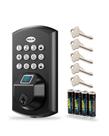 Fechadura de porta com impressão digital com teclado DESLOC A100F Keyless Entry