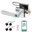 Fechadura de porta com impressão digital Foxgard Smart 5 em 1 para quarto