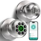 Fechadura de porta com impressão digital KLLOQUE Smart Keypad App Control Silver