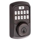 Fechadura de porta com teclado programável Bluetooth Kwikset Aura 99420-002