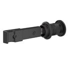 Fechadura de porta de celeiro National Hardware N700-150 preta fosca