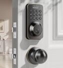 Fechadura de porta de entrada sem chave Deadbolt com conjunto de alças Ulecoce