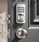 Fechadura de porta de entrada sem chave Deadbolt com conjunto de alças Ulecoce