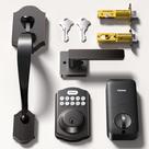 Fechadura de porta de entrada sem chave Deadbolt TEEHO Electronic Smart Lock