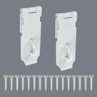 Fechadura de porta Hasp Latch Alise 2 peças de aço inoxidável SUS 304