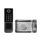 Fechadura De Porta Inteligente À Prova d'Água Tuya Wifi Com Impressão Digital Bluetooth Sem Chave