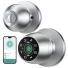 Fechadura de porta inteligente com impressão digital HEI LIANG HL-4 Silver