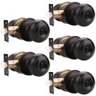 Fechadura de porta Probrico Interior Bathroom Privacy, pacote com 5