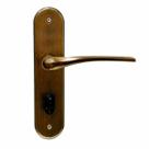 Fechadura de Porta Residencial Externa Espelho 3400 E250 MZ920 - Papaiz