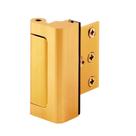 Fechadura de reforço de porta Prime-Line U 10826 Alumínio Dourado
