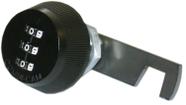 Fechadura de segurança Tuffy Combo de 3 dígitos Camlock (modelo 082) Alloy