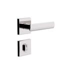 Fechadura Design Externa Roseta Quadrada 55mm Cromado 841E81755CR 3F