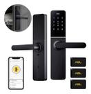 Fechadura digital agl h20 black wifi