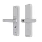 Fechadura Digital De Embutir Wi-fi Com Biometria Esf-de4000b Prata Elsys