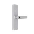 Fechadura Digital De Embutir Wi-fi Com Biometria Esf-de4000b Prata Elsys
