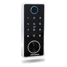 Fechadura Digital Dubai Wifi de embutir Eletrônica Inteligente com Biometria, Tags e Cartão Preta Primebras