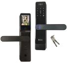 Fechadura Digital Eletronica Porta Biometria Facial Wifi Senha Cartao App Celular Chave Bateria Segurança Residencial