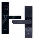 Fechadura Digital Elsys - Preta - Com Biometria E Senha