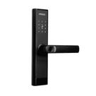 Fechadura Digital FDE-250 de embutir Eletrônica Inteligente Wifi com Biometria e Cartão Preta Pado