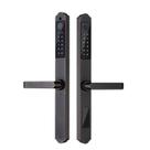 Fechadura Digital S611-1 Wi-Fi Tuya Senha Cartao IC Preta