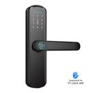 Fechadura Digital S807L TTLock Bluetooth Biometria Preta Fechadura Digital S807L TTLock Bluetooth Biometria Preta