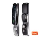 Fechadura Digital S918 WiFi Tuya Biometrica Cinza