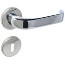 Fechadura Duna 1300-40mm Interna Cromada Imab cj8769