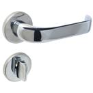 Fechadura Duna 1952-55mm Banheiro Cromada Imab cj8766