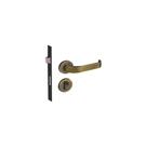 Fechadura duna imab externa antique aq ouro velho c/cilindro chave pequena 40mm