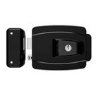 Fechadura eletrica 42mm chave simples preta agl al100r